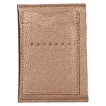 Kožený obal na karty Facebag Leon - ružová