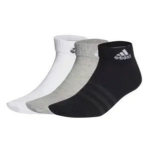 adidas Thin and Light Ankle Socks 3 Pairs S