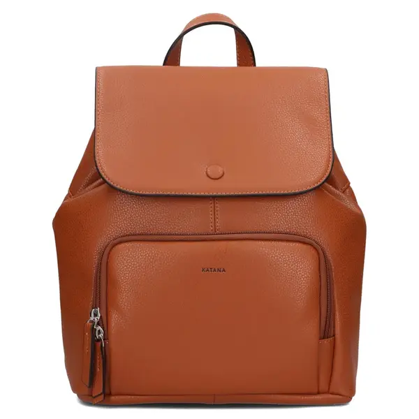 Dámský kožený batoh Katana Suzelle - koňak