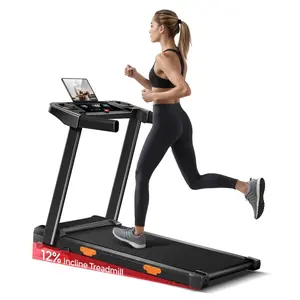ROBORE SF10 Foldable Quiet Treadmill Black