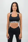 Nebbia Medium-Support Criss Cross Sports Bra ICONIC S