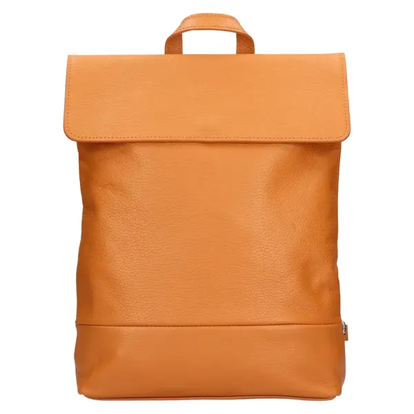 Dámský kožený batoh Italia Jenny - světle hnědá