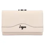 Dámská kožená peněženka Lagen Tove - krémová