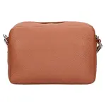 Dámská kožená crossbody kabelka Italia Marika - koňak