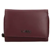 Dámská kožená peněženka Lagen Stelna - vínová