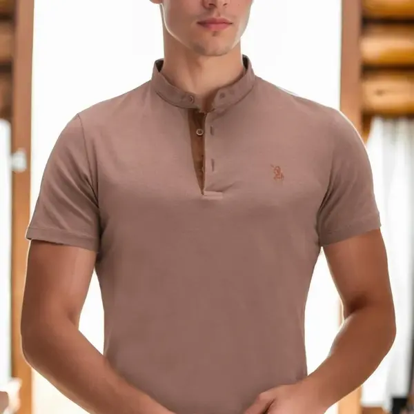 T8560 DEWBERRY TRIČKO-KÁVA 1