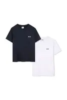 Dětské bavlněné tričko BOSS 2-pack