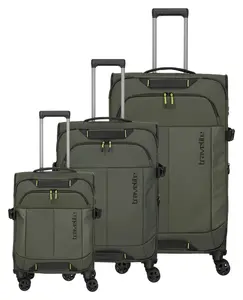 Sada cestovných kufrov Travelite Briize S,M,L Khaki