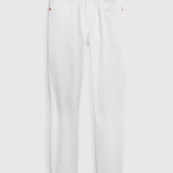 Biele dámske skinny fit džínsy GAP