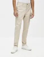 Béžové nohavice Celio Sokargo