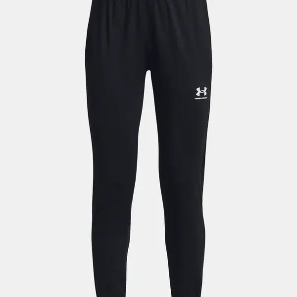 Čierne dievčenské športové nohavice Under Armour Challenger