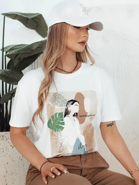 Dámske tričko BRAVIS biele