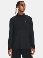 Čierne športové tričko Under Armour UA SEAMLESS STRIDE 1/4 ZIP