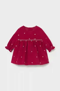 Kojenecké velurové šaty Mayoral Newborn