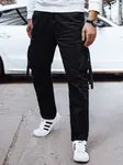Čierne pánske kapsáčové nohavice