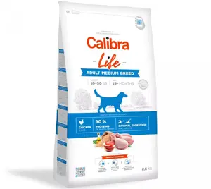 Calibra Dog Life Adult Medium Breed Chicken 2,5 kg
