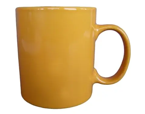 Hrnček Basic 325 ml, oranžový%