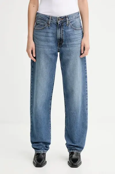 Džíny Levi's 94 BAGGY dámské, medium waist, A3510