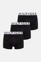 Boxerky Tommy Hilfiger 3-pack pánské, šedá barva, UM0UM03467