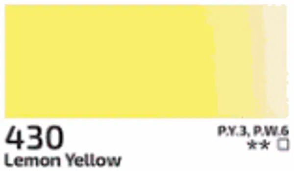 Akrylová barva Rosa 200ml – 430 lemon yellow