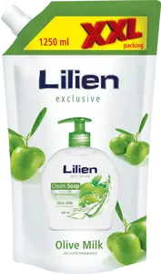 LILIEN tekuté mýdlo duopack Olive Milk XXL 1250 ml