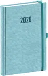 Denní diář Rivoli 2026, světle modrý