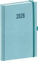 Denní diář Rivoli 2026, světle modrý