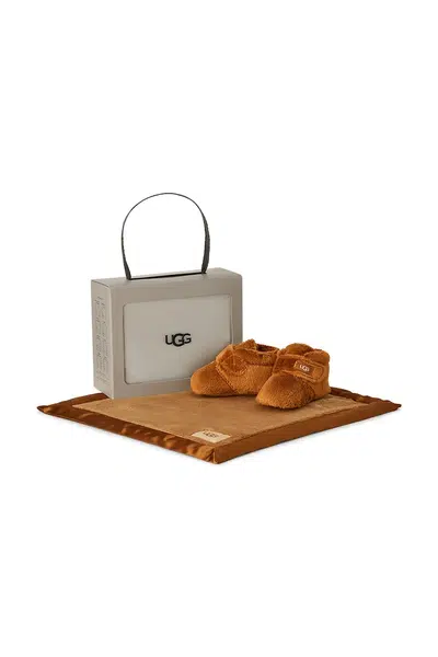 Dětské boty UGG I BIXBEE AND LOVEY hnědá barva, 1094823I
