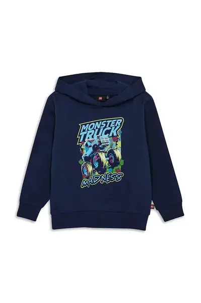 Dětská bavlněná mikina Lego LWSAKU 608