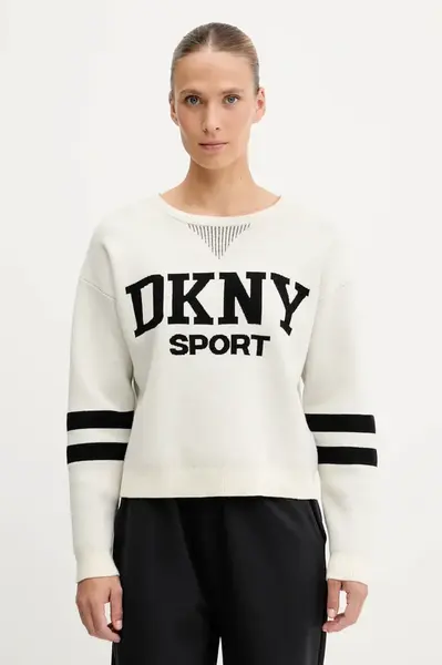 Svetr Dkny dámský, béžová barva, DP5R0749