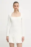 Šaty Pinko béžová barva, mini, 105769 A15M