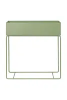 Květináč s nožičkami ferm LIVING Plant Box 65 x 60 cm zelená barva
