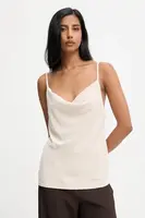 Halenka Answear.LAB dámská, béžová barva, hladká