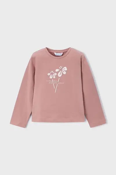 Bavlněné tričko s dlouhým rukávem Mayoral