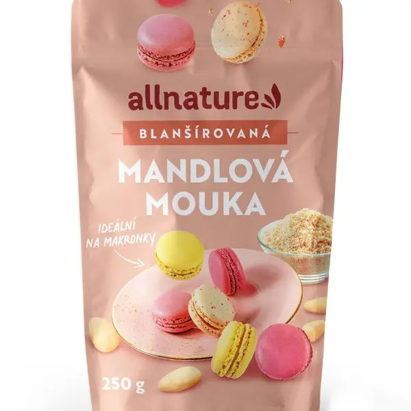 Allnature Mandlová mouka blanšírovaná 250 g