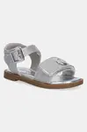 Dětské sandály Michael Kors KIERAN stříbrná barva, MK01429040