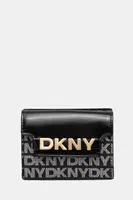 Peněženka Dkny dámská, černá barva, R52Z5M22