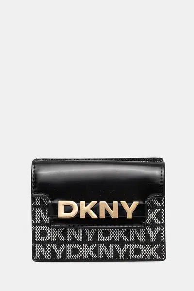 Peněženka Dkny dámská, černá barva, R52Z5M22