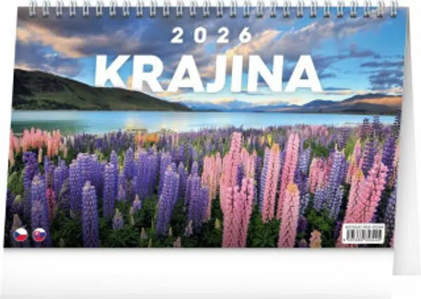Krajina 2026 - stolní kalendář
