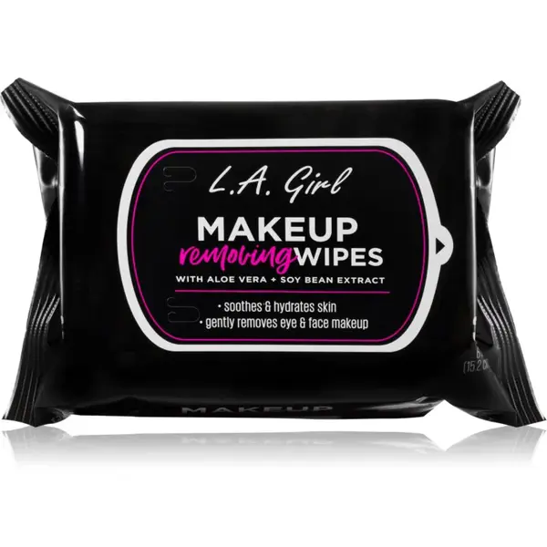L.A. Girl Cosmetics Makeup Removing Wipes odličovací ubrousky na make-up 30 ks