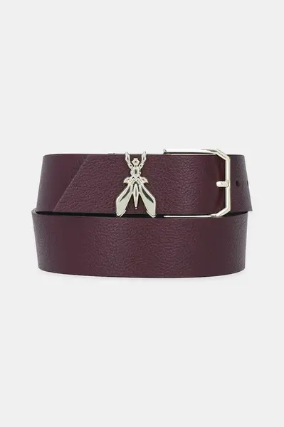 Kožený pásek Patrizia Pepe dámský, béžová barva, 8W0044 L001