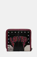 Kožená peněženka ZADIG&VOLTAIRE dámská, černá barva, LWSG03712