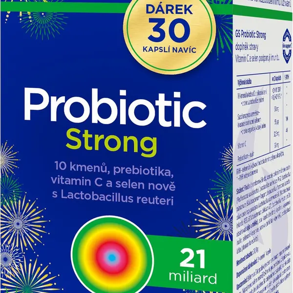 GS Probiotic Strong 90 kapslí