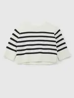 GAP Dětský pruhovaný svetr - Holky