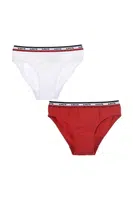 Dětské kalhotky Levi's 2-pack bílá barva