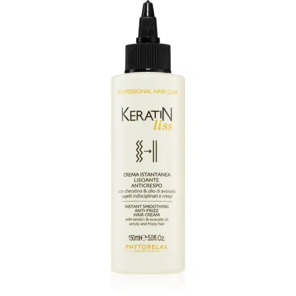 Phytorelax Laboratories Keratin Liss vyhlazující krém na vlasy 150 ml