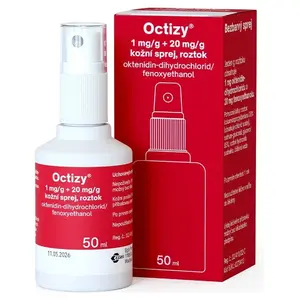 OCTIZY 1mg/g+20mg/g kožní sprej, roztok 50 ml