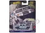 Hummer H1 Pickup Truck Gray Metallic "Terra Trek" Series Diecast Model Car by Hot Wheels