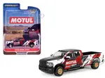 2022 Ram 2500 Pickup Truck "MOTUL Tekma Performance Diesel Oil" White and Black with Graphics "Hobby Exclusive" Series 1/64 Diecast Model Car by Gree