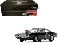 Doms Dodge Charger R/T Black "Fast &amp; Furious" (2009) Movie "TrueSpec" Series 1/24 Diecast Model Car by Jada